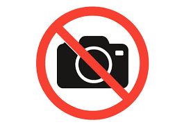 no photography